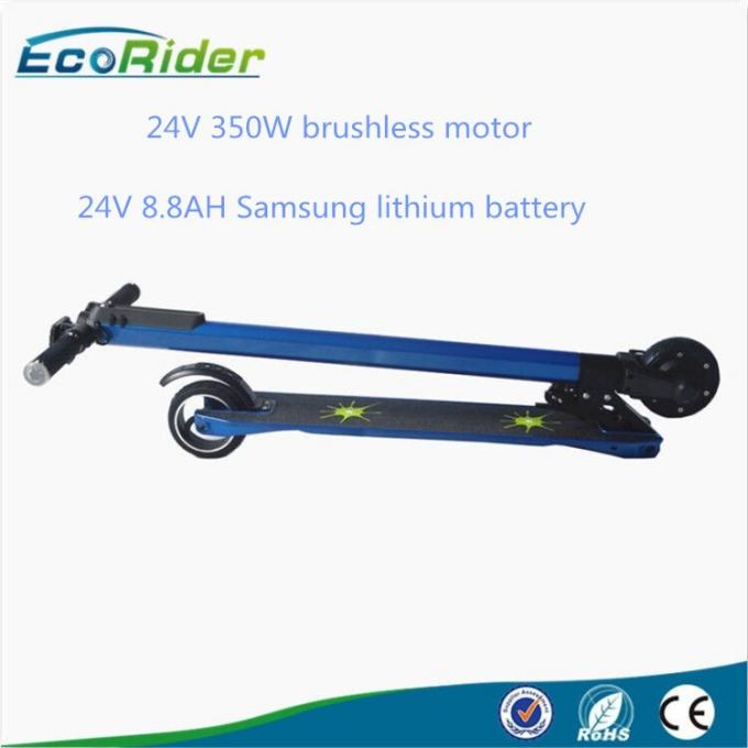 Avrupa pazar katlama mini e scooter / hafif 2 tekerlekli karbon katlanır elektrikli scooter